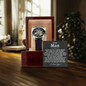 To My Man Openwork Watch, Birthday Gift For Husband, Anniversary Gift For Husband, From Wife To Husband Husband Gift, Christmas Gift Ideas, Gift for Husband Men's Watch