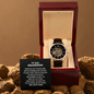 To Our Grandson Men's Openwork Watch, Motivational Graduation Gift, Grandson Wedding Gift, Birthday Present for Grandson, Grandson Christmas Gift Ideas, Birthday Cards For Men, Wedding Gifts
