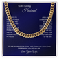 To My Loving Husband Love Your Wife, Gift for Husband, You are my Greatest blessing and I thank my lucky stars for bringing you into my life!, Gifts From Wife, To My Husband Birthday Gift Ideas Cuban Link Chain, Gifts For Men