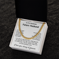 To My Handsome Future Husband, Cuban Link Chain Engagement Gift Ideas, Birthday Gift, Valentine's Day Gift, Christmas Gifts Idea, Romantic Gift, Unique Husband Gifts