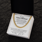 To My Future Husband Necklace With Message Card, Husband Gift From Wife, Necklace For Husband, Gift For Husband Birthday Christmas Wedding Day, Gift For Him, Gift for Man, Men's Gift