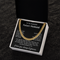 To My Future Husband, Cuban Link Chain Necklace, Engagement Gift, Birthday Gifts, Valentine's Day Gift, Christmas Gift Ideas, Romantic Gift, Unique Husband Gifts