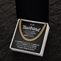 Gift For Husband You Are My Best Friend Necklace, Gift For Him, Gift for Man, Men's Gift, Gift for Husband, Cuban Link Chain for Men, Fathers Day Gifts for Him Dad Son Grandpa Step Dad Uncle