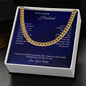 To My Loving Husband Love Your Wife, Gift for Husband, You are my Greatest blessing and I thank my lucky stars for bringing you into my life!, Gifts From Wife, To My Husband Birthday Gift Ideas Cuban Link Chain, Gifts For Men