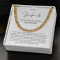 To My Husband When You Wear This Necklace, Always Remember I Love You, Best Dad Son Brother Grandson Grandpa Boyfriend Husband Best Gift Ever, Birthday Valentine Christmas Father's Day Gifts, Chain For Him Husband from Wife