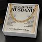To My Future Husband, My Other Half, Necklaces for Him, Romantic Gift Ideas, Gift For Boyfriend, Husband Gift, Husband Necklace, Boyfriend Necklace, Boyfriend Jewelry, Anniversary Birthday Christmas Jewelry for Men
