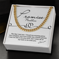 Promise Necklace, Cuban Chain For Men, Gift From Girlfriend, Anniversary Gift for Husband, Boyfriend, for Fiancé, Valentine's Day for Him Christmas Wedding Day, Chain For Him Husband from Wife