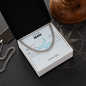 To My Man Cuban Chain Necklace, Husband Necklace from Wife, Necklace for Boyfriend, Mens Cuban Chain Necklace for Fiance, Men Necklaces for Him, Gifts for Men, Birthday Gifts for Boyfriend Husband, Fathers Day Gifts for Him Dad Son Grandpa Step Dad Uncle