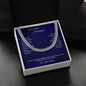 To My Loving Husband Love Your Wife, Gift for Husband, You are my Greatest blessing and I thank my lucky stars for bringing you into my life!, Gifts From Wife, To My Husband Birthday Gift Ideas Cuban Link Chain, Gifts For Men