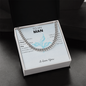 To My Man Cuban Chain Necklace, Husband Necklace from Wife, Necklace for Boyfriend, Mens Cuban Chain Necklace for Fiance, Men Necklaces for Him, Gifts for Men, Birthday Gifts for Boyfriend Husband, Fathers Day Gifts for Him Dad Son Grandpa Step Dad Uncle