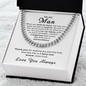 Gift For My Man, Make Me Feel Magical, Gifts For Him Husband Sentimental Gifts From Wife, To My Husband Birthday Gift Ideas Cuban Link Chain, Gifts For Men, Men Necklace Jewelry For Birthday Christmas Valentines Day
