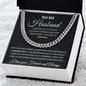 To my Husband, I Love Y ou Forever And Always, I choose you to live my life with, Cuban Link Chain Necklace, Gifts For Men, Men Necklace Jewelry For Birthday Christmas Valentines Day, Gifts For Him