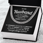 Gift For Husband You Are My Best Friend Necklace, Gift For Him, Gift for Man, Men's Gift, Gift for Husband, Cuban Link Chain for Men, Fathers Day Gifts for Him Dad Son Grandpa Step Dad Uncle