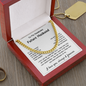To My Handsome Future Husband, Cuban Link Chain Engagement Gift Ideas, Birthday Gift, Valentine's Day Gift, Christmas Gifts Idea, Romantic Gift, Unique Husband Gifts