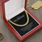 Dear Husband, Thank you for being my husband I Love You,Gift for Husband, Cuban Link Chain Necklace, Gifts For Men, Men Necklace Jewelry For Birthday Christmas Valentines Day, Gifts For Him