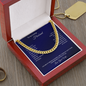 To My Loving Husband Love Your Wife, Gift for Husband, You are my Greatest blessing and I thank my lucky stars for bringing you into my life!, Gifts From Wife, To My Husband Birthday Gift Ideas Cuban Link Chain, Gifts For Men