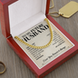 To My Future Husband, My Other Half, Necklaces for Him, Romantic Gift Ideas, Gift For Boyfriend, Husband Gift, Husband Necklace, Boyfriend Necklace, Boyfriend Jewelry, Anniversary Birthday Christmas Jewelry for Men