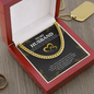 To My Husband Every Single Day That I Spend Being Your Wife, I Realize How Luckey I Am To Live Such An Amazing Life, love you longer, Cuban Link Chain Necklace, Gifts For Men, Men Necklace Jewelry For Birthday Christmas Valentines Day, Gifts For Him