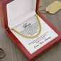 Gift For My Man, Make Me Feel Magical, Gifts For Him Husband Sentimental Gifts From Wife, To My Husband Birthday Gift Ideas Cuban Link Chain, Gifts For Men, Men Necklace Jewelry For Birthday Christmas Valentines Day