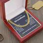 Thoughtful and Unique Gifts for Your Grandson from Grandma Cuban Chain With Message Card And Gift Box, Grandson Gifts From Grandma, Grandson Birthday, Christmas Gifts From Grandmother Present For Grandson From Grandparents