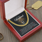 To My Husband Love Your Wife, Cuban Link Chain, Meaningful Gift for Him, Romantic Gift for Boyfriend, Gifts For Him, Gift for Husband, Cuban Link Chain Necklace, Gifts For Men, Men Necklace Jewelry For Birthday Christmas Valentines Day