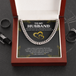 To My Husband Every Single Day That I Spend Being Your Wife, I Realize How Luckey I Am To Live Such An Amazing Life, love you longer, Cuban Link Chain Necklace, Gifts For Men, Men Necklace Jewelry For Birthday Christmas Valentines Day, Gifts For Him