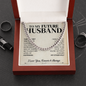To My Future Husband, My Other Half, Necklaces for Him, Romantic Gift Ideas, Gift For Boyfriend, Husband Gift, Husband Necklace, Boyfriend Necklace, Boyfriend Jewelry, Anniversary Birthday Christmas Jewelry for Men
