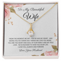 To My Wife Necklace From Husband - To My Soulmate Necklace For Women - To My Beautiful Wife Necklace - Handmade Necklace for soulmate - Couple Necklace Set - Friendship Necklaces