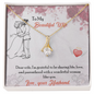 Couple Necklace Set -Friendship Necklaces - Customize Couple Necklace - Handmade Necklace for wife - Birthday Gift for wife - Diamond Necklace for wife