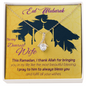 BEST EID GIFT YOU CAN GIVE YOUR WIFE, Couple Necklace Set ,Friendship Necklaces, To My Soulmate Necklace For Women, Eid Special Gift for wife, Love Pendant Necklace, Couple Necklace Set