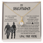 The Love Knot Necklace For Your Shieldmaiden Wife - To my Wife Necklace - anniversary necklace for wife - To My Wife Necklace From Husband - To My Soulmate Necklace For Women