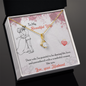 Couple Necklace Set -Friendship Necklaces - Customize Couple Necklace - Handmade Necklace for wife - Birthday Gift for wife - Diamond Necklace for wife