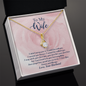 To My Wife Never forget how special you are to me. I Love You. Forever and Always -  Necklace For Wife From Husband - To My Soulmate Necklace For Women To My Wife Necklace From Husband -
