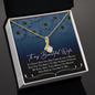 Couple Necklace Set - Friendship Necklaces - Valentines Day Gifts For Wife - Wife Birthday Gift - To My Beautiful Wife Necklace - To My Wife Necklace