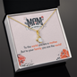 Mom To Your Family You're The World Pea Pod Necklace - Mother  Necklace Set - Friendship Necklaces - Customize Mothers day  Necklace ,Mothers  day gift - Necklace for mom
