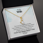 To My Wife, Your An Amazing Wife And Mother Never-Ending Love Necklace - To My Wife Necklace - Husband Gift For Wife - Engagement Gift - Gift For Women - Birthday Gift- My Future Wife - Anniversary Gift For Wife