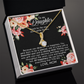 To My Daughter Necklace From Mom With Heartfelt Message & Elegant Box, Gifts For Daughter From Mama, Beautiful Jewelry Gift From Love Mommy On Graduation, Birthday 2026, Wedding, Valentine's Day