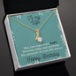 To My Wife Necklace - Gift for Wife Birthday Marriage - To My Wife Necklace - Gift for her Birthday  - Wife Birthday Gift - Soulmate Birthday Gift