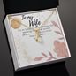 Gift for Wife Birthday - To My Wife Necklace - Happy Birthday My Love - Valentines Day Gifts For Wife -  Wife Birthday Gift -  Anniversary Gift For Wife from Husband -  Wife Gift -  Wife Necklace