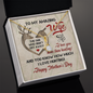 To My Amazing Wife Necklace I Love You - Happy Mother's Day Necklace - Necklace for Wife From Husband - Couple Necklace Set - Friendship Necklaces - Best Gift for Her - Necklace Gift for So Called Love