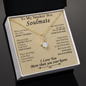 To My Smokin' Hot Soulmate - Gift For Your Soulmate - The One I Want To Be With - To My Wife Necklace From Husband - Anniversary Gift For Wife from Husband- Wife Gift- Wife Necklace