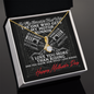 To My Smokin' Hot Wife - Happy Mothers Day - Gets my motor runnin' - To My Wife Necklace From Husband - To My Soulmate Necklace For Women - To My Wife Necklace From Husband