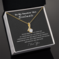 My Soulmate, I Love You - Necklace - Gift for My Wife - Romantic Wife Gift -  Wife Birthday Surprise - Couple Necklace Set - Friendship Necklaces - Customize Couple Necklace