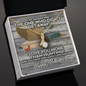 Gift My Wife Necklace From Husband  - to My Soulmate Necklace for Women - Necklace for Wife From Husband - to My Amazing Wife - I Love You More Than Duck Hunting - Handmade Necklace Gift for Wife