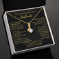 To My Wife Necklace With Message Card - wife gift from husband future husband - Golden colour Neckless for Beloved wife - White Gold Name Necklace - Personalizes Jewelry  Handmade - Love Gift for her