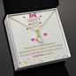 Happy First Mother's Day! I Love You So Much! - Cute Neckless for her - Mother's Day Gift - Soulmate Gift - Romantic Gift for Wife - Diamond Neckless for her - Neckless for Wifey - Neckless for First Mother