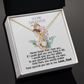 To My Daughter Necklace From Dad With Heartfelt Message & Elegant Box Gifts From Daddy Papa, Father Daughter Beautiful Jewelry Gift On Graduation or Birthday 2026