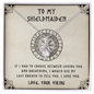 To My Shieldmaiden - Mother's Day Gift For Wife Girlfriend Future Wife - Last Breath  - To My Soulmate Necklace For Women - To My Wife Necklace From Husband
