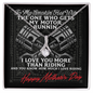 To My Smokin' Hot Wife - Happy Mothers Day - Gets my motor runnin' - To My Wife Necklace From Husband - To My Soulmate Necklace For Women - To My Wife Necklace From Husband