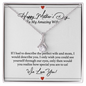to My Wife Necklace From Husband - to My Soulmate Necklace -  for Women - Perfect Wife & Mom Mother's Day Necklace - to My Amazing Wife Gifts - Wife Birthday Gift - Mother's Days Gift